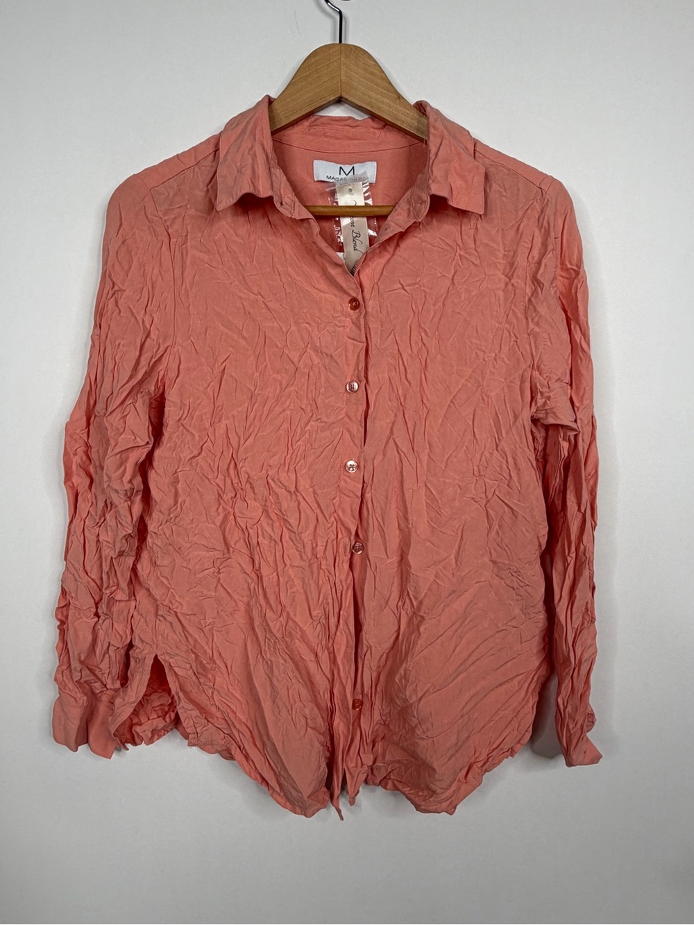 Magaschoni Coral Button-Down Shirt
